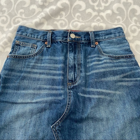 Lucky Brand Old Favorite Mini Jeans Skirt - Size 0/25 - Picture 6 of 11
